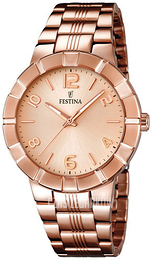 Festina Mademoiselle Różowe złoto/Stal w kolorze różowego złota Ø36 mm F16714/2