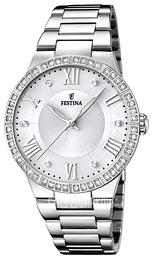 Festina Biały/Stal Ø36 mm F16719-1