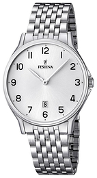 Festina Biały/Stal Ø39 mm F16744-1