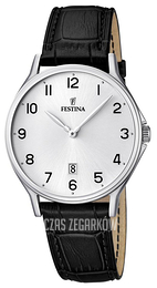 Festina Dress Srebrny/Skóra Ø39 mm F16745-1