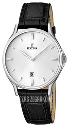 Festina Dress Srebrny/Skóra Ø39 mm F16745-2