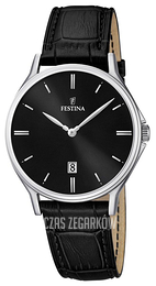 Festina Dress Czarny/Skóra Ø39 mm F16745-5