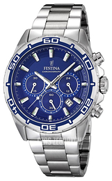 Festina Sport Niebieski/Stal Ø43 mm F16766-2