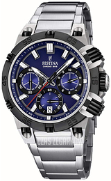 Festina Niebieski/Stal Ø45 mm F16775-C