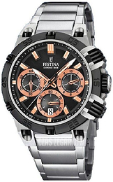 Festina Czarny/Stal Ø44 mm F16775-F