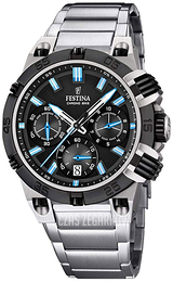 Festina Czarny/Stal Ø44 mm F16775-G