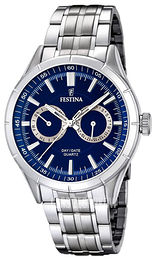 Festina Niebieski/Stal Ø44 mm F16780-3