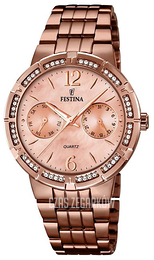 Festina Różowe złoto/Stal Ø36 mm F16796-1