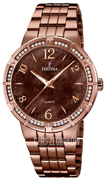 Festina Dress Brązowy/Stal Ø36 mm F16797-2