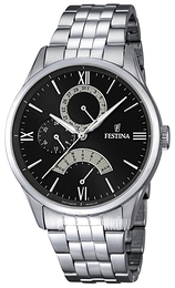 Festina Czarny/Stal Ø43 mm F16822-2