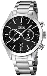 Festina Czarny/Stal Ø43.5 mm F16826-C