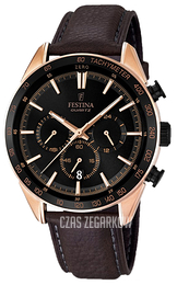 Festina Sport Czarny/Skóra Ø44 mm F16846-1