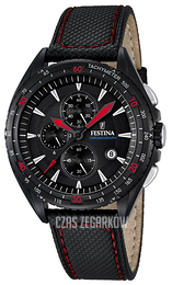 Festina Sport Czarny/Skóra Ø43 mm F16847-4