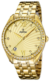 Festina Żółte złoto/Stal w odcieniu złota Ø37 mm F16895-2