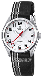 Festina Biały/Skóra Ø31 mm F16904-1