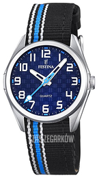 Festina Niebieski/Skóra Ø31 mm F16904-2