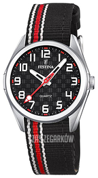 Festina Czarny/Skóra Ø31 mm F16904-3