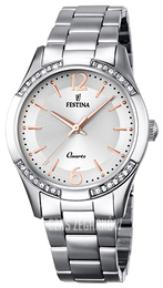 Festina Dress Srebrny/Stal Ø35 mm F16913-1