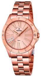 Festina Dress Różowe złoto/Stal w kolorze różowego złota Ø33 mm F16926-2