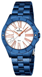 Festina Dress Biały/Stal Ø33 mm F16927-1