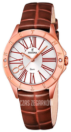 Festina Dress Srebrny/Skóra Ø33 mm F16930-3