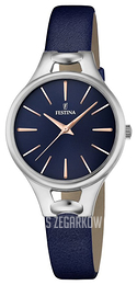 Festina Dress Niebieski/Skóra Ø32 mm F16954-2