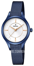 Festina Dress Biały/Stal Ø32 mm F16961-1