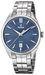 Festina Dress Niebieski/Stal Ø42 mm F16976-4