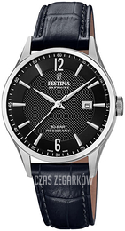 Festina Czarny/Skóra Ø40 mm F20007-4