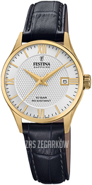 Festina Srebrny/Skóra Ø29 mm F20011-1