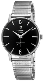 Festina Czarny/Stal Ø36 mm F20250-4