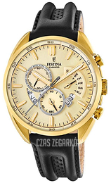 Festina Beżowy/Skóra Ø42 mm F20268-1