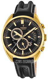 Festina Czarny/Skóra Ø42 mm F20268-3