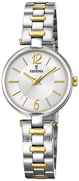 Festina Mademoiselle Srebrny/Stal w odcieniu złota Ø28 mm F20312-1