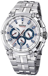 Festina Sport Srebrny/Stal Ø44 mm F20327-1