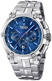 Festina Sport Niebieski/Stal Ø44 mm F20327-3