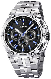 Festina Sport Czarny/Stal Ø44 mm F20327-7