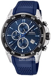 Festina Sport Niebieski/Guma Ø46 mm F20330-2