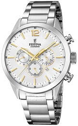 Festina Sport Srebrny/Stal Ø44 mm F20343-1