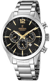Festina Sport Czarny/Stal Ø44 mm F20343-4