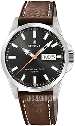 Festina Classic Czarny/Skóra Ø41 mm F20358-1