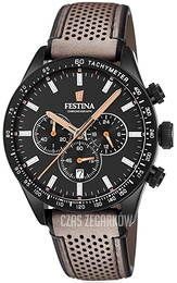Festina Czarny/Skóra Ø42 mm F20359-1