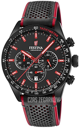 Festina Czarny/Skóra Ø42 mm F20359-4
