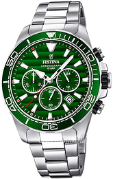 Festina Prestige Zielony/Stal Ø44 mm F20361-5