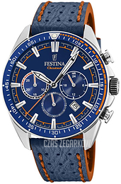 Festina Niebieski/Skóra Ø44 mm F20377-2