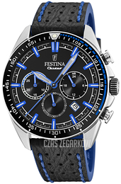 Festina Czarny/Skóra Ø44 mm F20377-3
