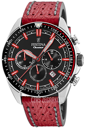 Festina Czarny/Skóra Ø44 mm F20377-5