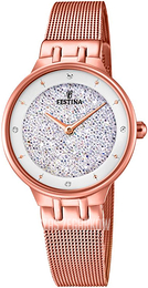 Festina Biały/Stal w kolorze różowego złota Ø31 mm F20387-1