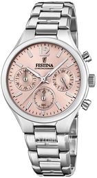 Festina Różowy/Stal Ø36 mm F20391-2