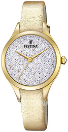 Festina Mademoiselle Srebrny/Skóra Ø31.8 mm F20410-1